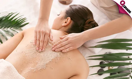 Special Moroccan Bath Package: Sugar, Eucalyptus & Brightening Scrub, Massage and Blow-Dry!